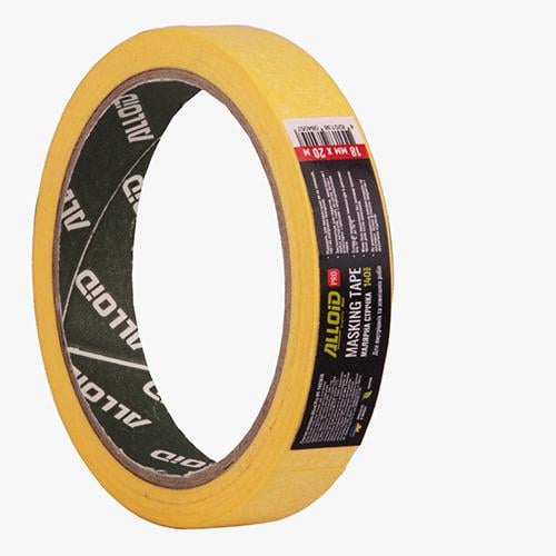 Лента малярная Alloid Pro 18 мм 20 м 140 мкм (MT-1401820)