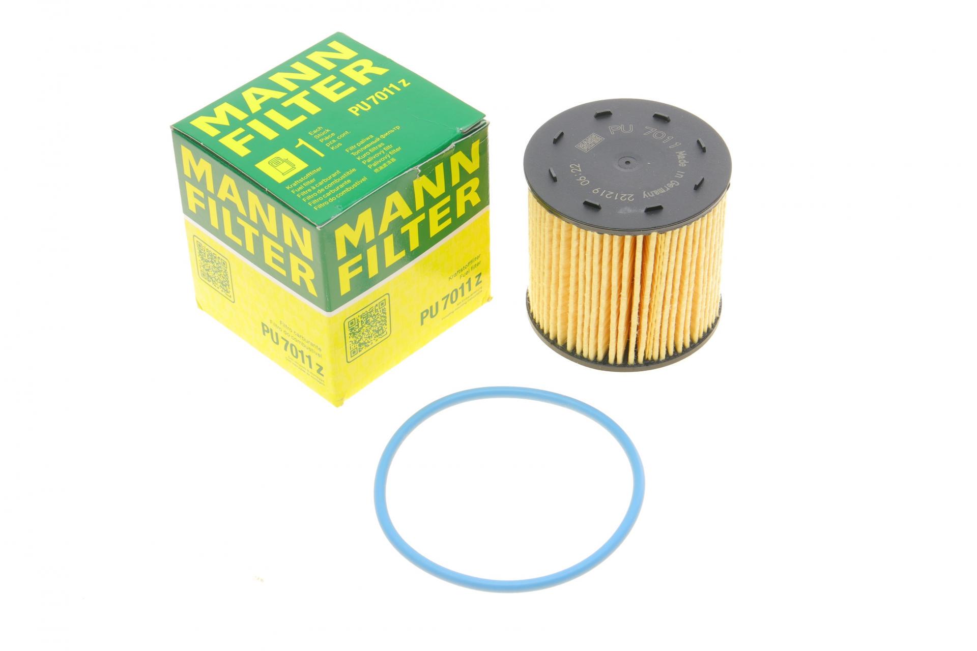 Фильтр топливный Mann-Filter для Citroen Berlingo/C4/Peugeot 308 1,6/2,0HDI 13- (PU 7011 Z)