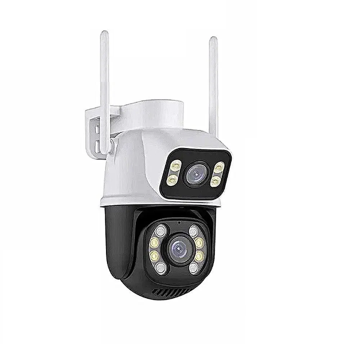 Камера відеоспостереження вулична UKC ICSEE 8Mp ICSEE поворотна з двома об'єктивами (2345635493) Камера відеоспостереження вулична UKC ICSEE 8Mp ICSEE поворотна з двома об'єктивами (2345635493)