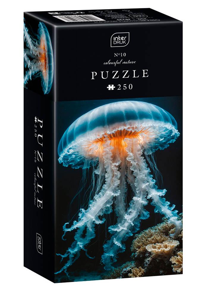 Пазли тришарові InterDRUK Барвиста природа Медуза 250 шт. (385567)