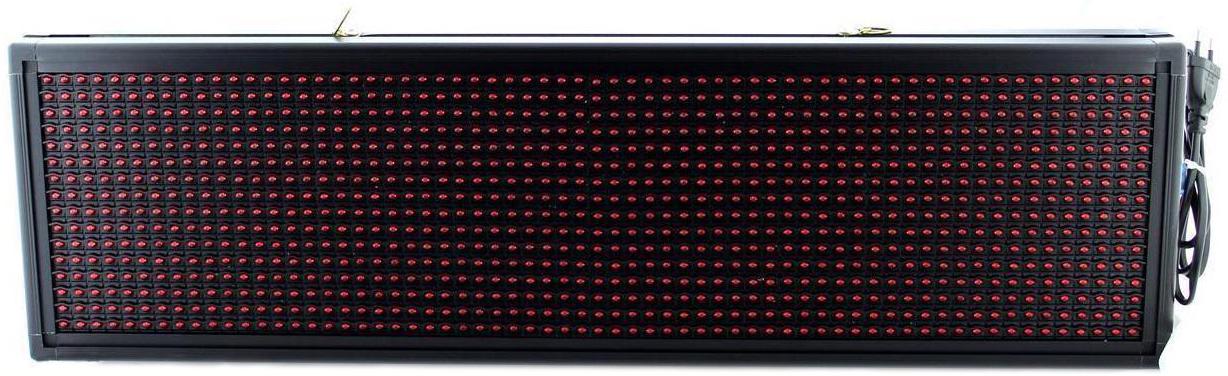Бегущая строка 68х20 см Red (ed631f90) - фото 1 Бегущая строка 68х20 см Red (ed631f90) - фото 1