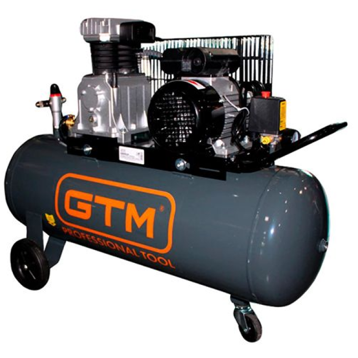 Компрессор поршневой воздушный GTM KCH2070B-100L (27156)