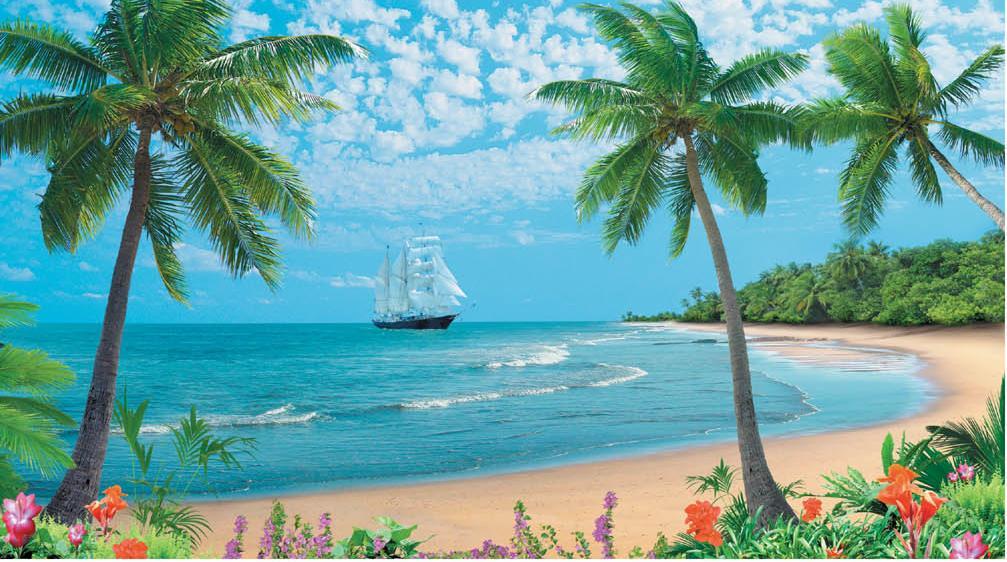 Фотообои на бумажной основе Artdecor Таинственный остров 20Л 194х335 см (2000000450704)