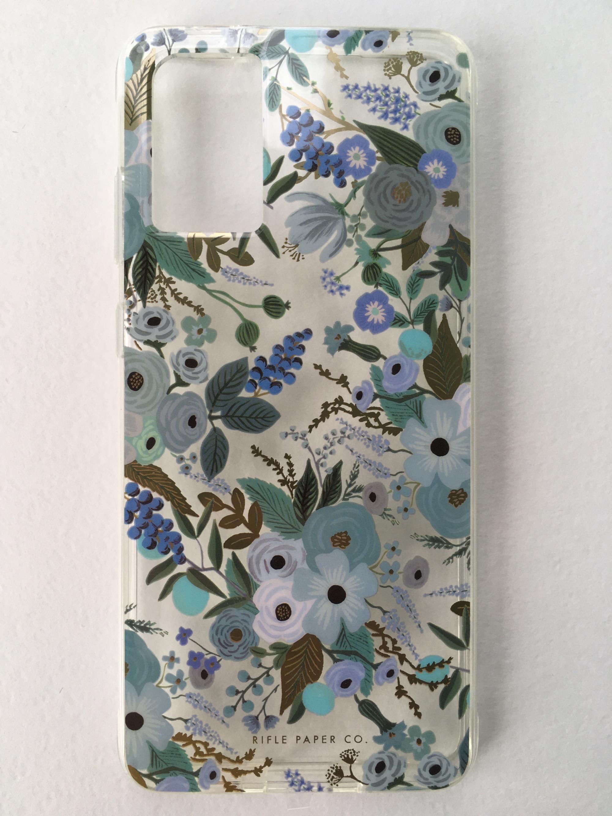 Противоударный чехол Case-Mate Rifle Paper Co Ultra Hybrid для Samsung Galaxy S20 Plus (6.7") Blue Flowers - фото 2