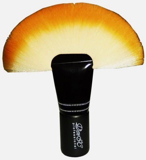 Змітка перукарська ДенІС professional віялова Жовтий (1453070049)