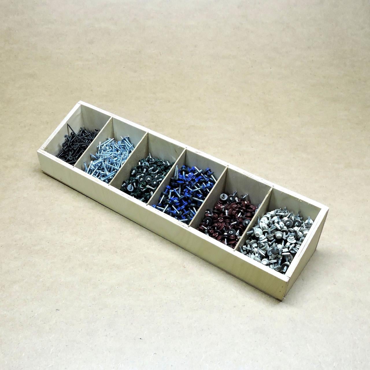 Органайзер для метизов из дерева Герта 6 Бланже (ОМЕ-600101)