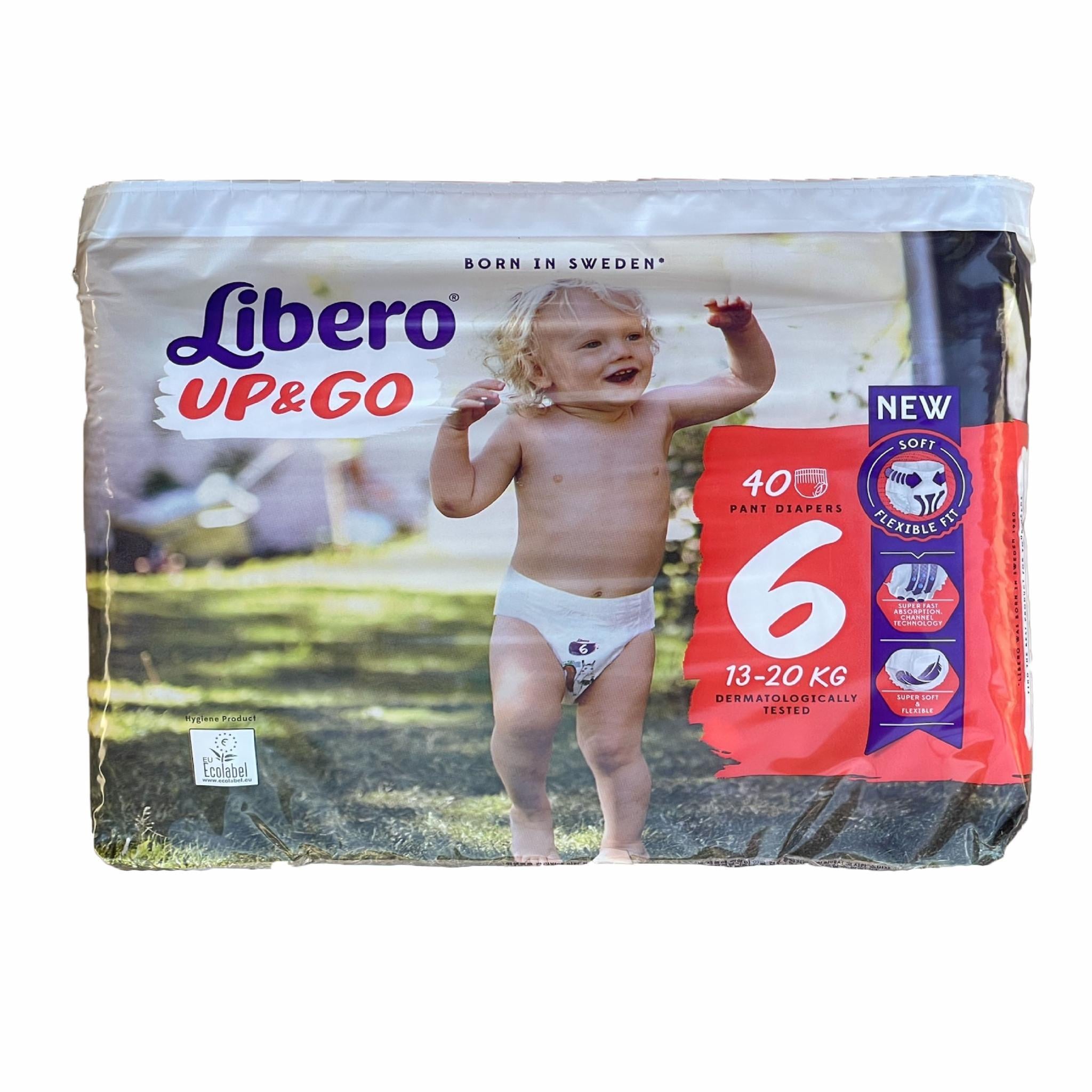 Подгузники-трусики детские Libero UP & GO 6 13-20 кг 40 шт. (6630c97d9fce1d5efd4e8436)