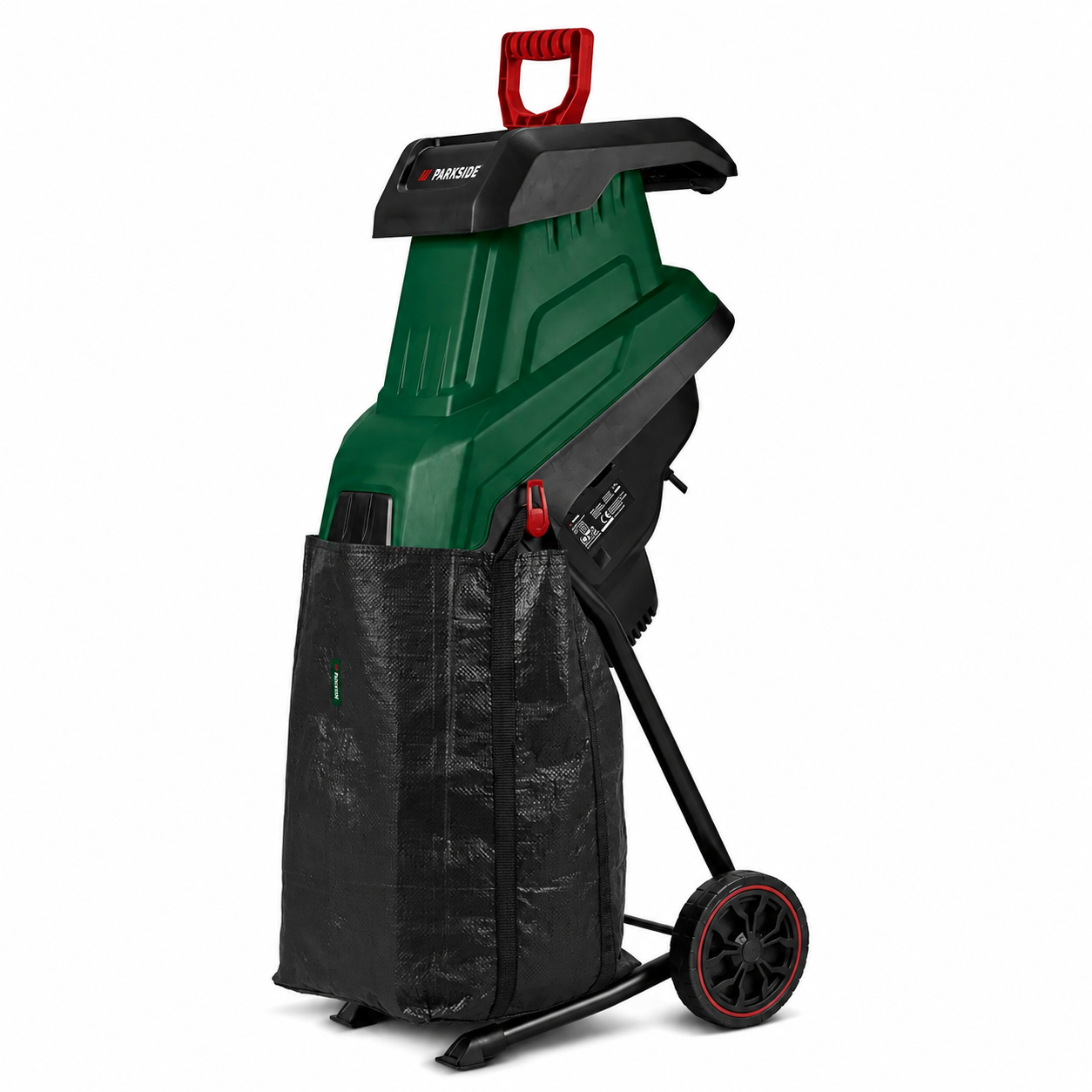 Измельчитель веток PARKSIDE PEMH 2400 A1 2400 Вт ножевой садовый измельчитель для веток до 45 мм (38311439)