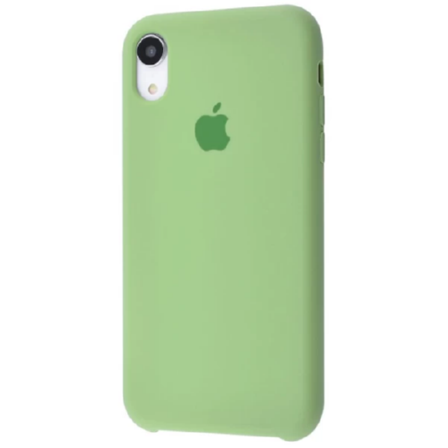 Чехол SIlicone Case для iPhone XR Protective Matte Mint