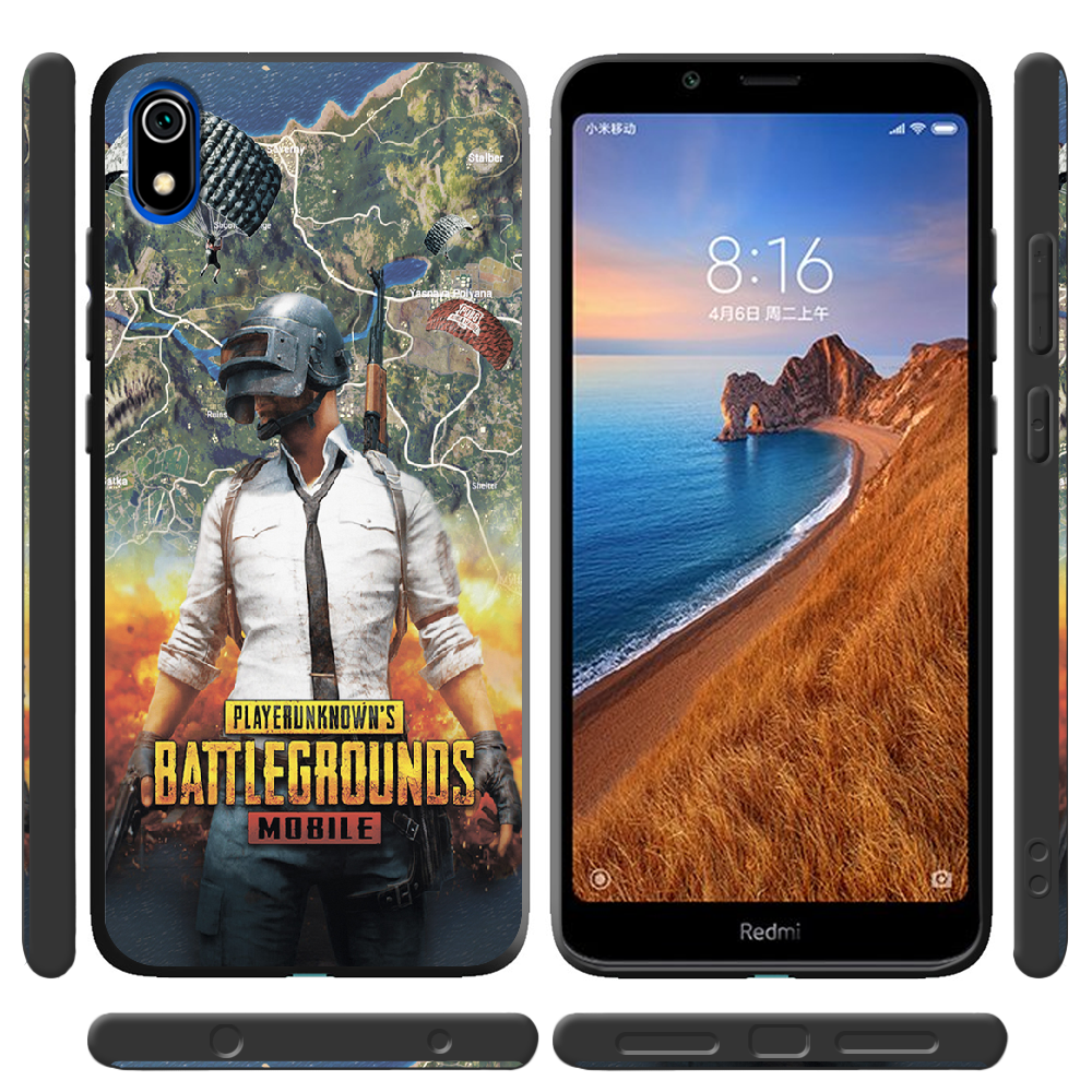 Чехол Boxface Xiaomi Redmi 7A PUBG Mobile Черный силикон (37400-up2309-38652) - фото 2 Чехол Boxface Xiaomi Redmi 7A PUBG Mobile Черный силикон (37400-up2309-38652) - фото 2