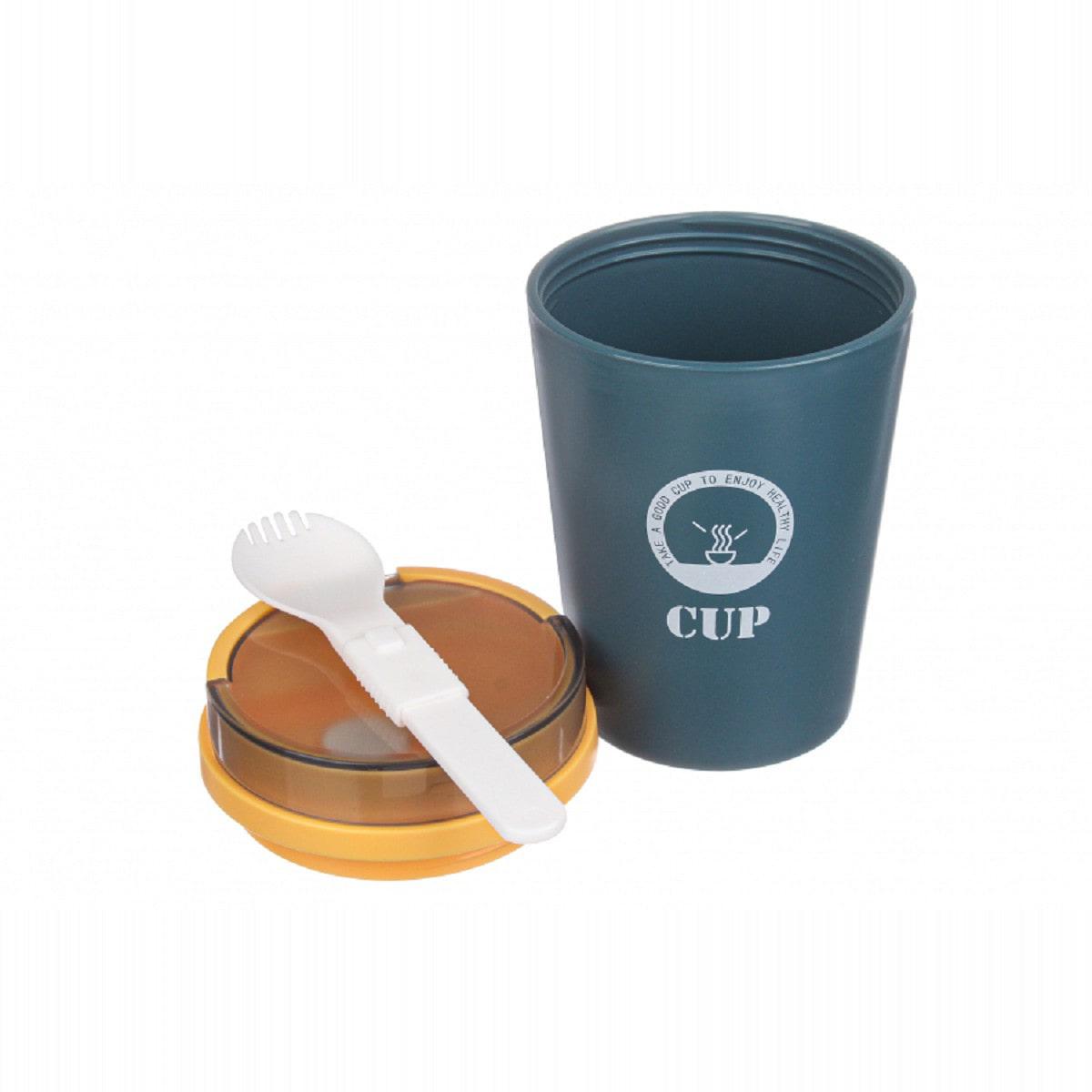 Термосумка + ланчбокс на резинке 1000 мл и стакан для жидкого 500 мл Blue/Yellow (c019) - фото 6 Термосумка + ланчбокс на резинке 1000 мл и стакан для жидкого 500 мл Blue/Yellow (c019) - фото 6