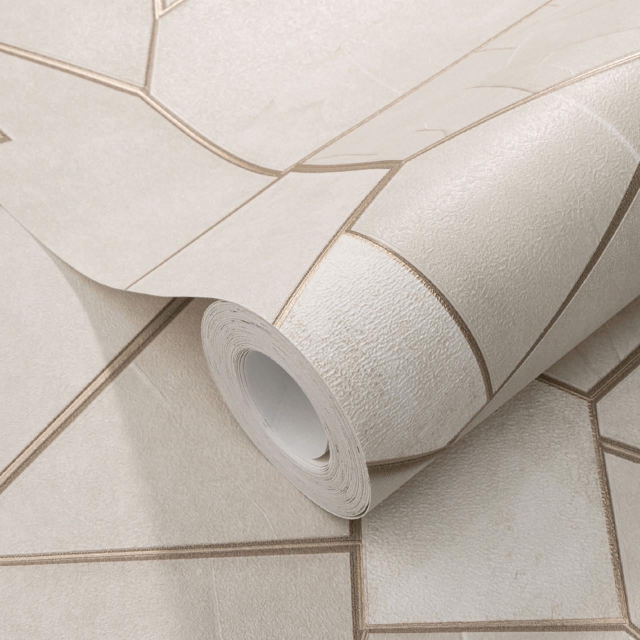 Обои флизелиновые Erismann Elle Decoration 12217-02 винил горячего тиснения 1,06х10,05 м Бежевый