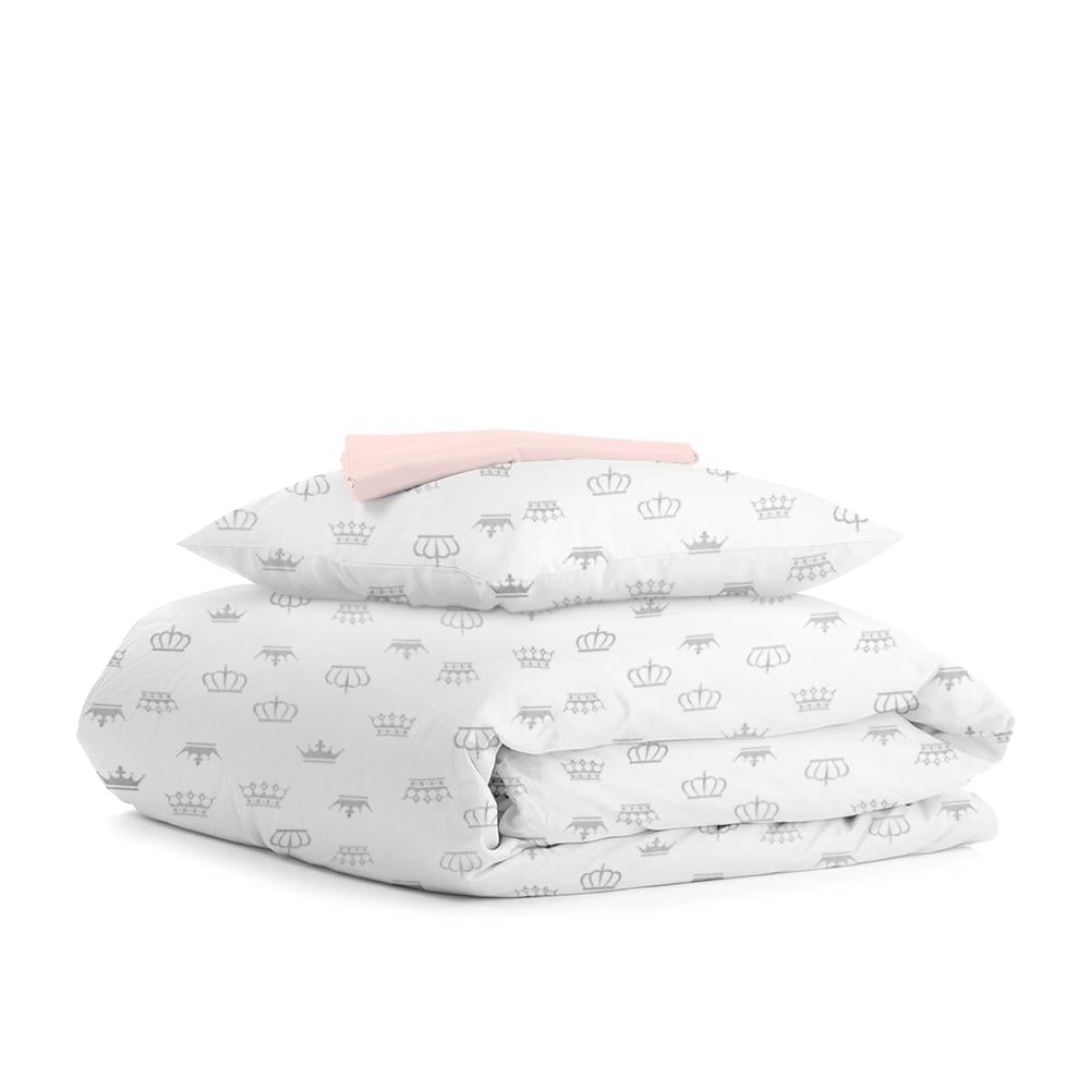 Подростковое постельно бельё CROWN DOTS PUDRA