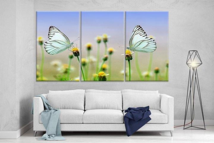 Картина модульная на холсте DK Бабочки 159x99 см (XL9)