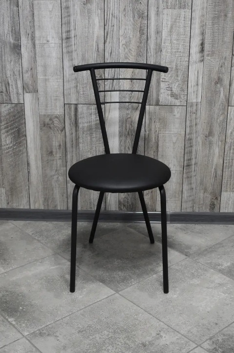 Кухонний стілець Бонус 35х80 см Чорний (28373820)