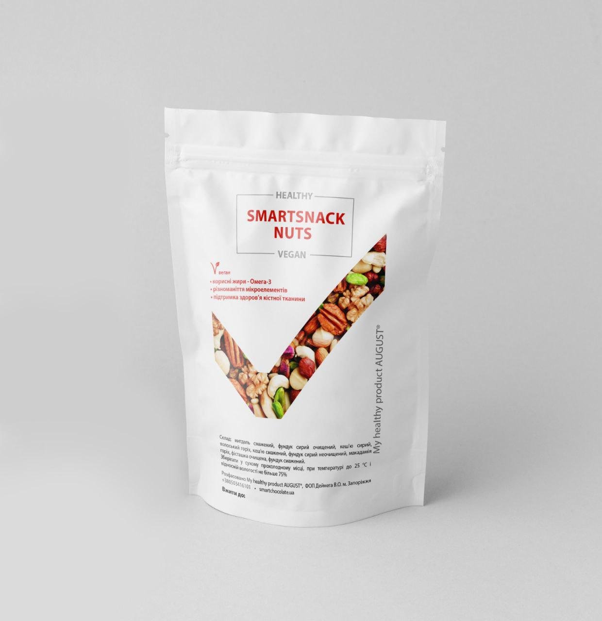 Орехи SmartSnack My healthy product AUGUST 250 г - фото 1