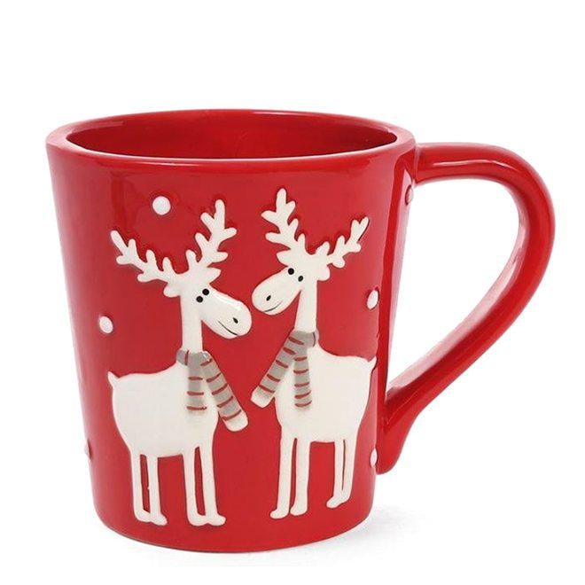 Чашка керамическая Flora Олени 0,325 л (32374)