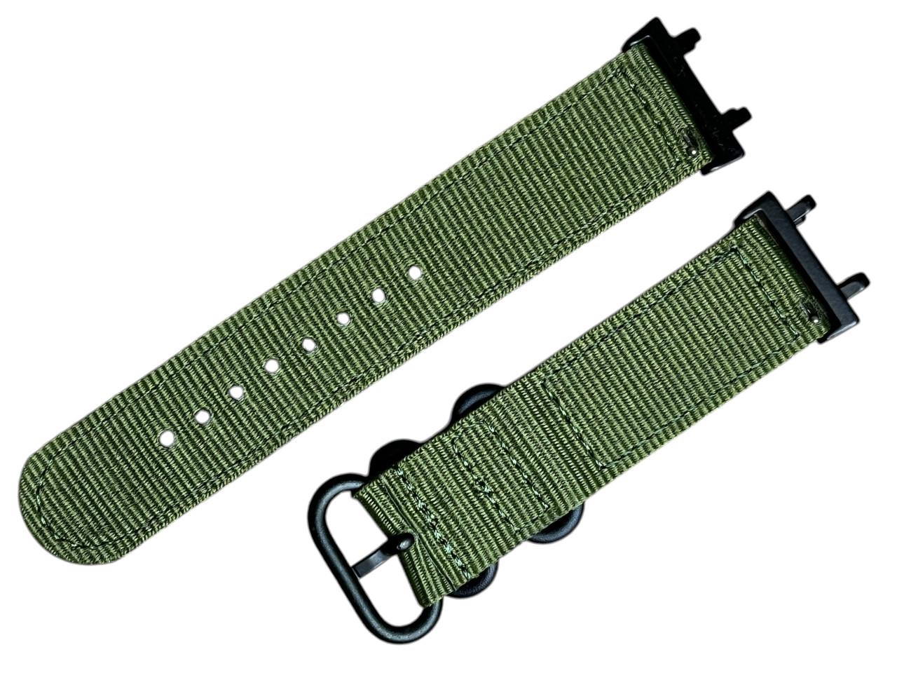 Ремешок нейлоновый Primo Traveller для часов Xiaomi Amazfit T-Rex 3 W2323GL2N Army Green (2596766454) - фото 2 Ремешок нейлоновый Primo Traveller для часов Xiaomi Amazfit T-Rex 3 W2323GL2N Army Green (2596766454) - фото 2