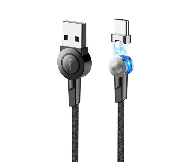 Кабель Hoco Type-C rotatable plug S8 3 A 1,2 м (534906)