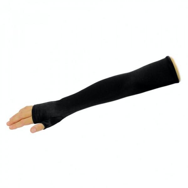 Декор на Хэллоуин Seta Перчатки-митенки атласные (16-561)