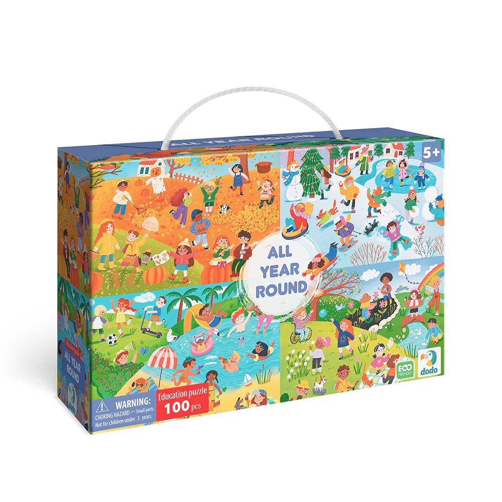 Набір пазлів DoDo Увесь рік 300607 та Розпорядок дня 300619 - фото 4