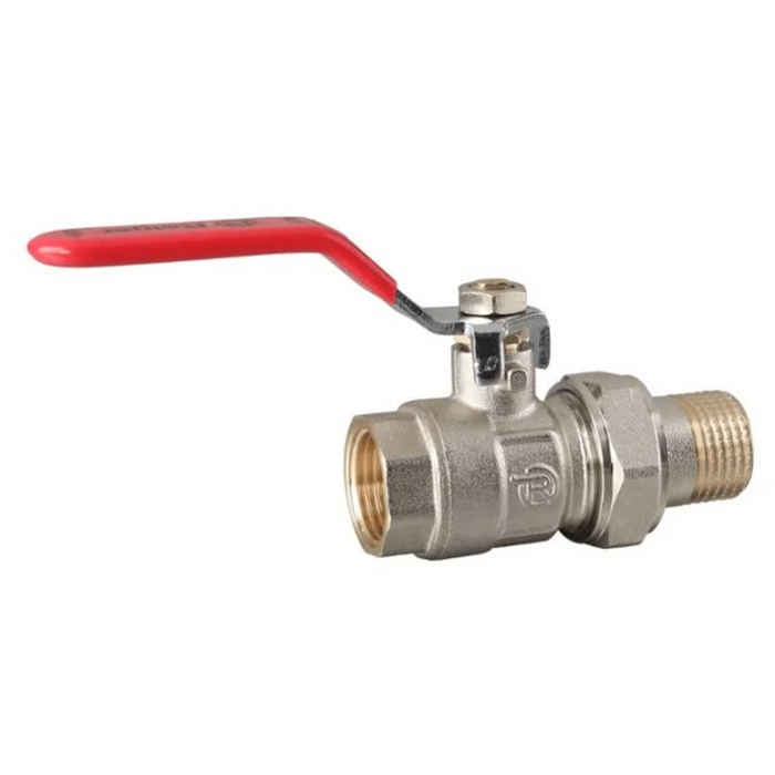 Кран с американкой REIGER 1 1/4 ВЗ прямой латунь (6554262)