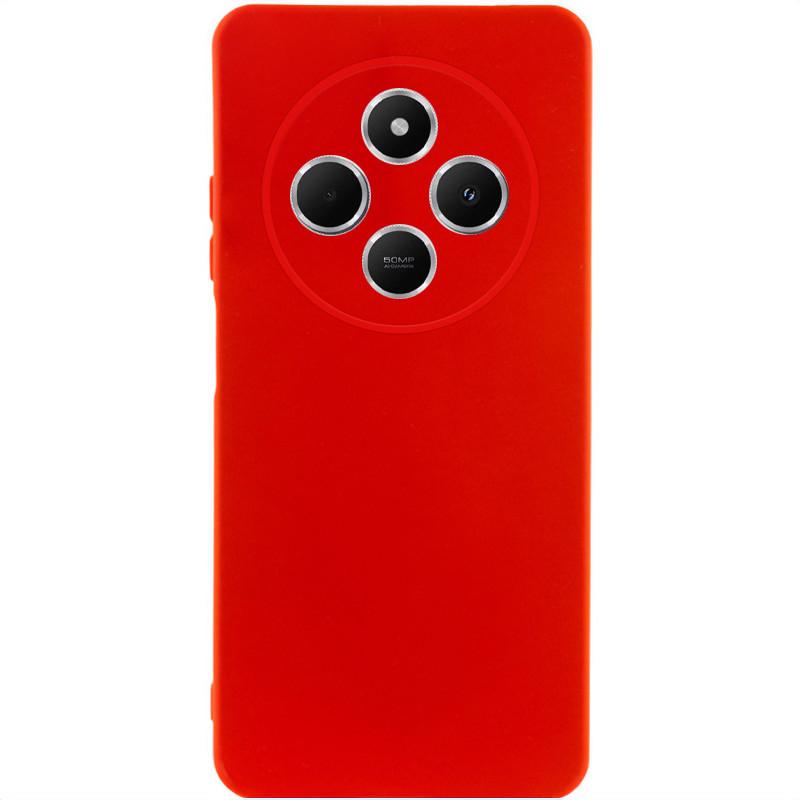 Противоударный чехол Silicone Cover Lakshmi Full Camera (AAA) для Xiaomi Redmi 14C / Poco C75 Красный / Red