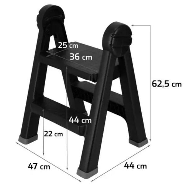 Лестница Kistenberg Titan 0,63 м (KLD4565) - фото 3 Лестница Kistenberg Titan 0,63 м (KLD4565) - фото 3