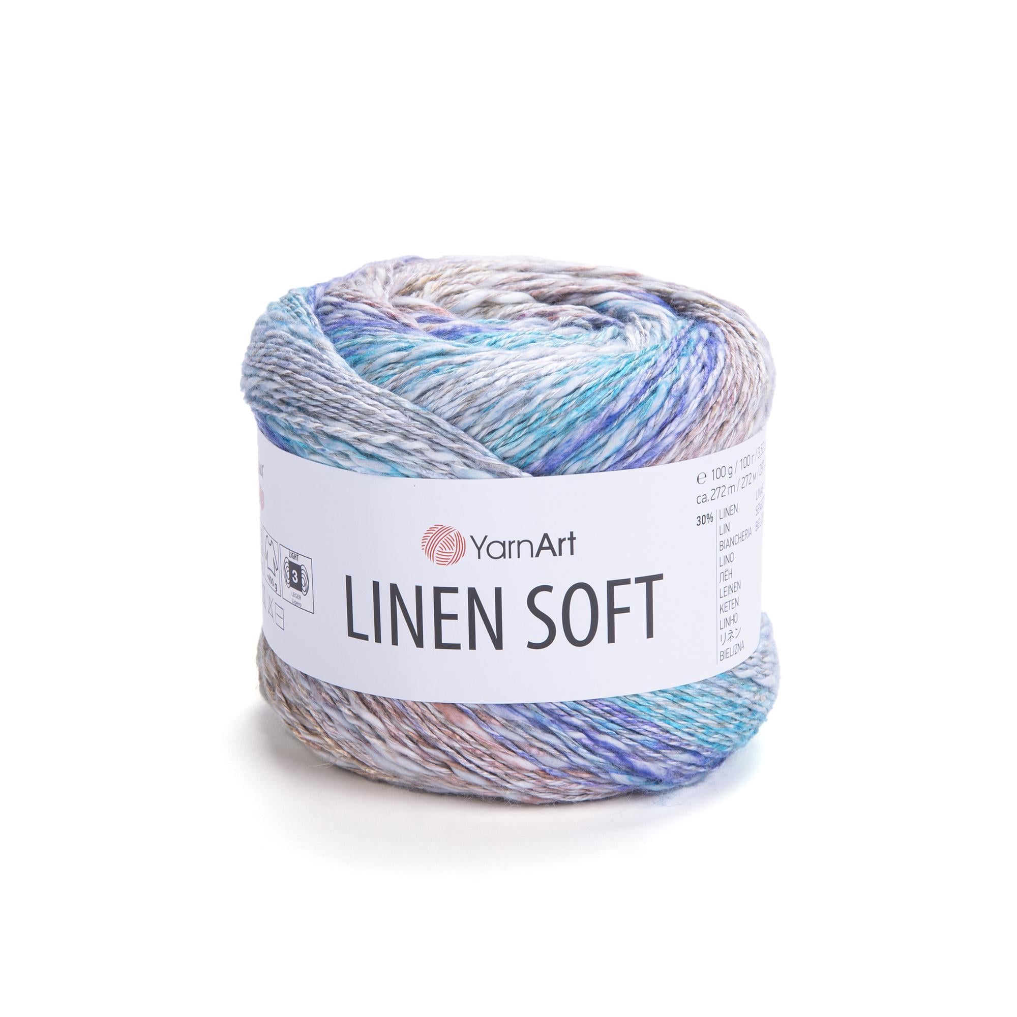Пряжа YarnArt Linen Soft 7402
