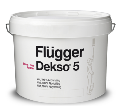 Фарба акрилова Flugger Dekso 5 2,8 л База 3 (77132)