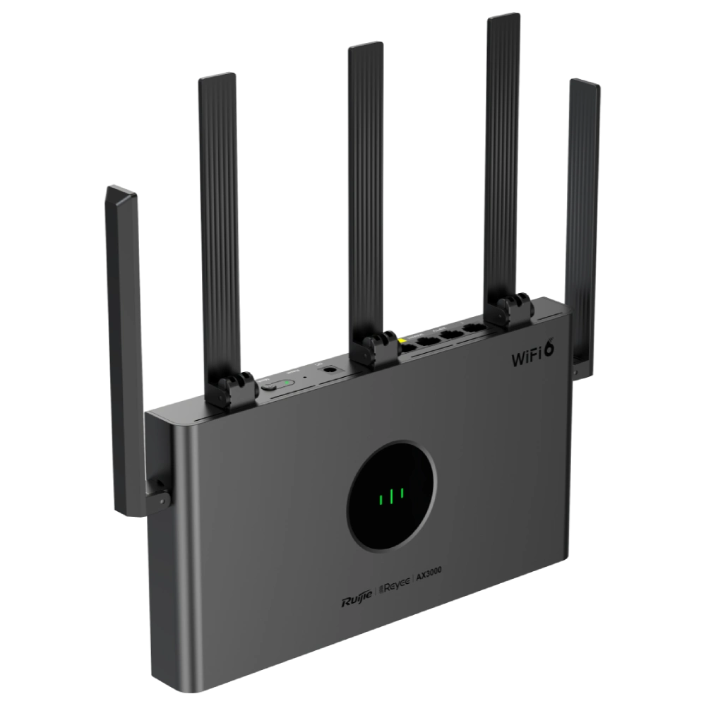 Маршрутизатор двухдиапазонный Ruijie RG-EW3000GX PRO гигабитный 2хWAN 3000 МБ Wi-Fi 6 (99-00016222) - фото 3