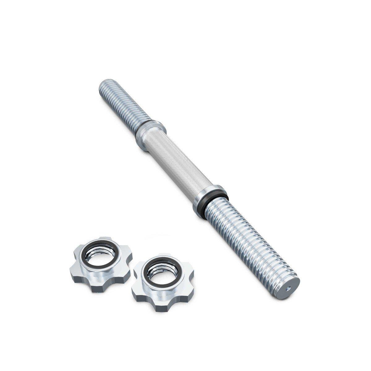 Гриф гантельный K-SPORT хромированный 38 см (396732)