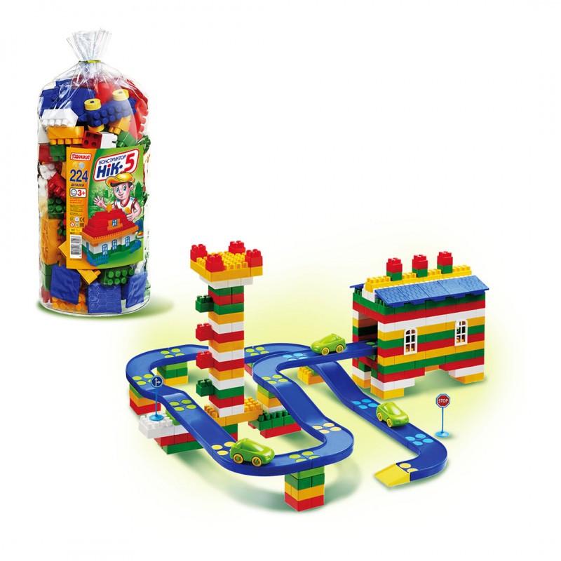 Конструктор детский ЮНИКА НИК-5 224 детали (0927) - фото 2 Конструктор детский ЮНИКА НИК-5 224 детали (0927) - фото 2
