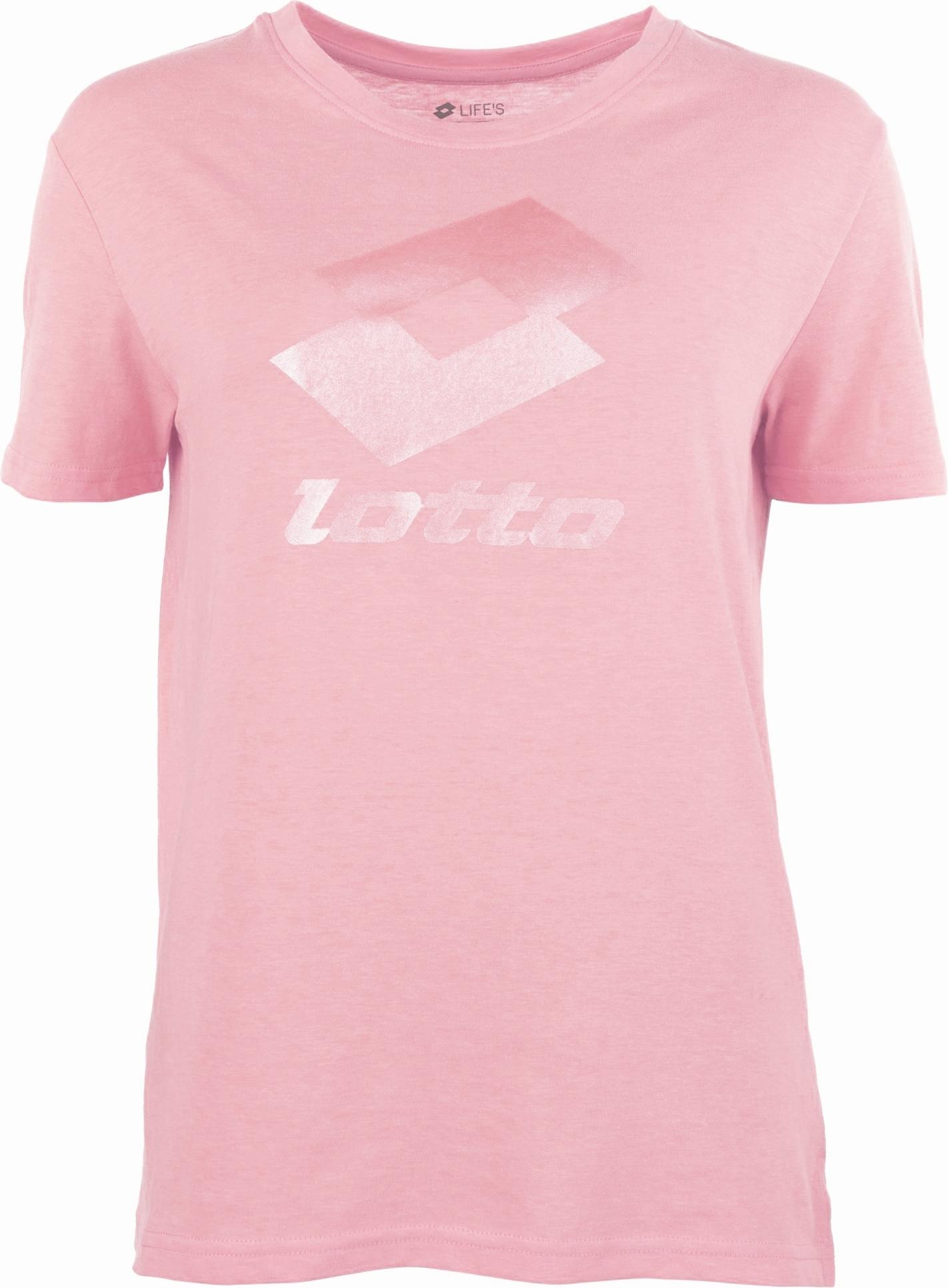 Футболка женская Lotto SMART W IV TEE 218230/9SJ 2XL Розовый