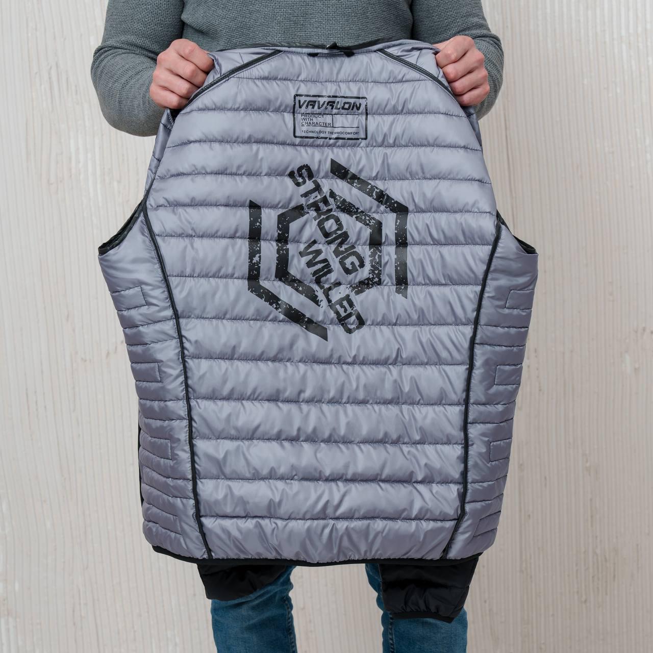 Куртка мужская демисезонная Vavalon 209-V р. 68 Хаки (29108929) - фото 5