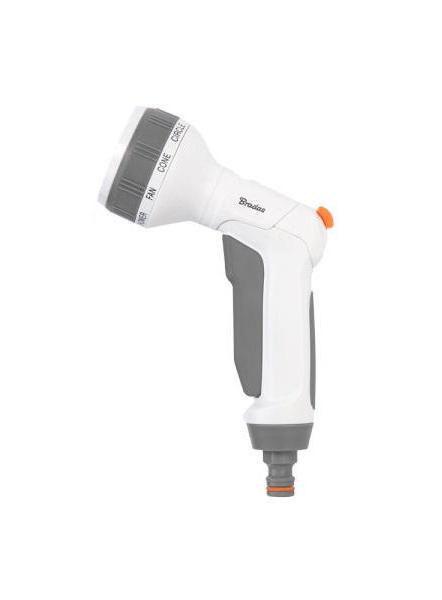 Пистолет для полива Bradas Classic Line 9 режимов White (21336)