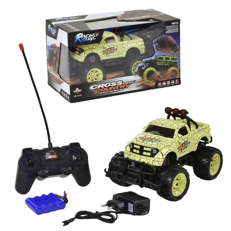 Джип на радиоуправлении аккумулятор 4,8V Canary Yellow (94338) - фото 2 Джип на радиоуправлении аккумулятор 4,8V Canary Yellow (94338) - фото 2