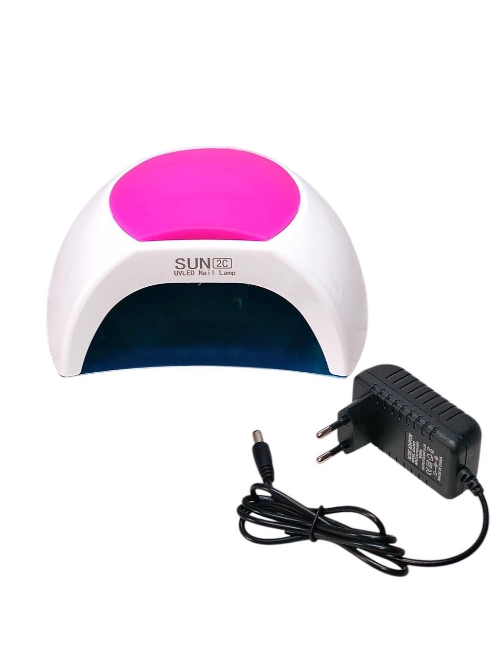 Лампа для манікюру SUN 2C LED+UV 48 Ват з дисплеєм таймер 10/30/60/90 сек (26350909) - фото 3