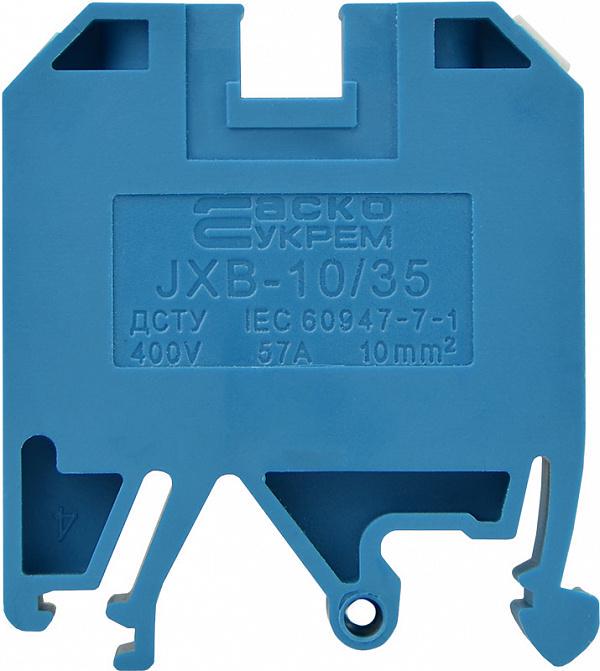 Клемник АСКО-УКРЕМ JXB 10/35 на Din-рейку Синій (A0130010025) Клемник АСКО-УКРЕМ JXB 10/35 на Din-рейку Синій (A0130010025)