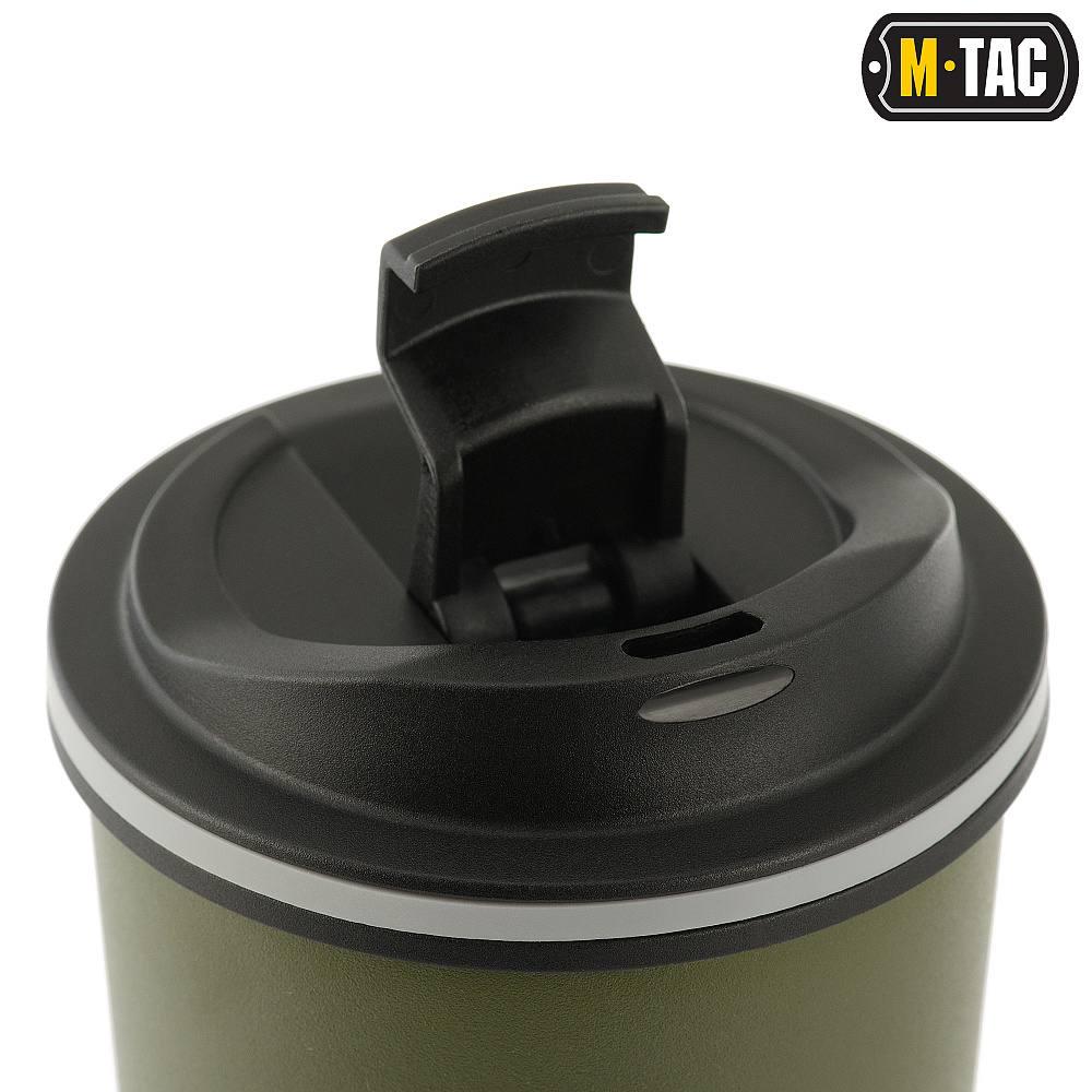 Термочашка з клапаном M-Tac 450 мл Олива - фото 5