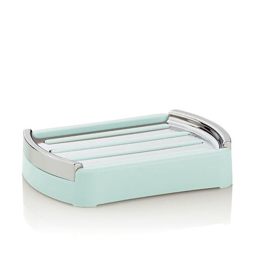 Мыльница Kela Marta 24390 12,5х2,5 см Голубой (26357791)