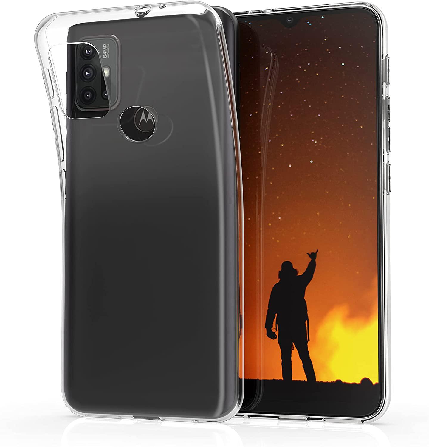 Прозрачный Чехол Motorola G20 (ультратонкий силиконовый) (22273)