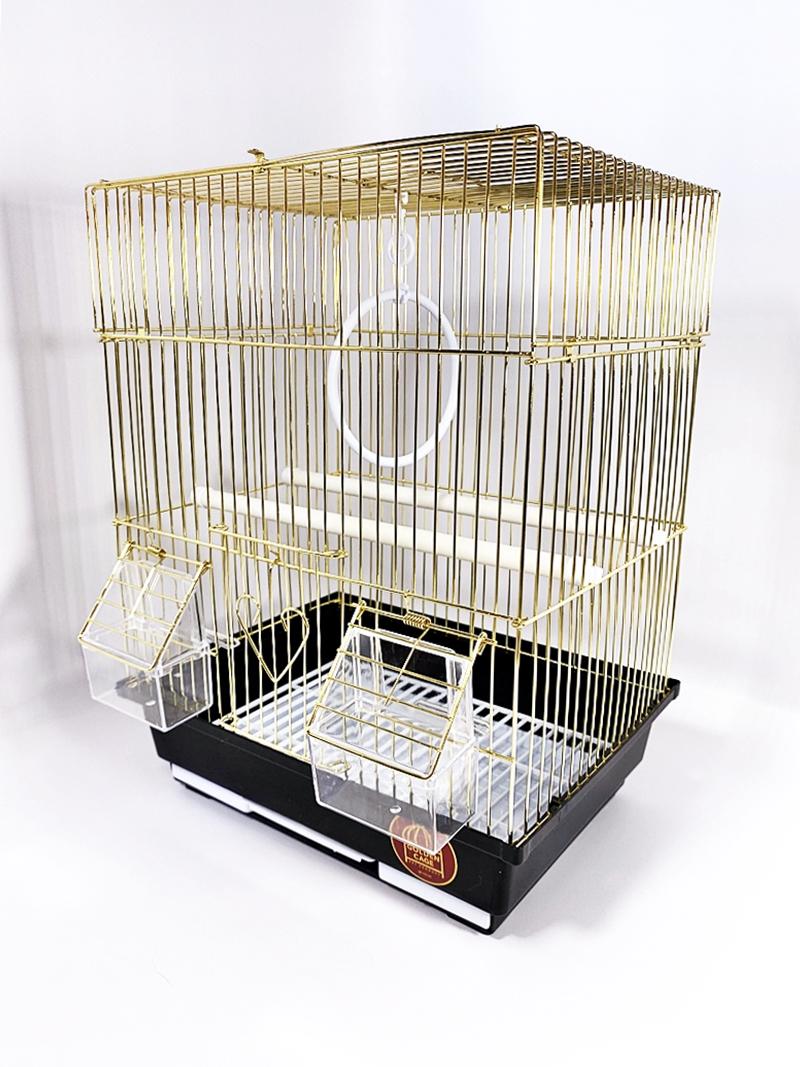 Клетка для птиц А105 30х23х39 см Gold (a105g)