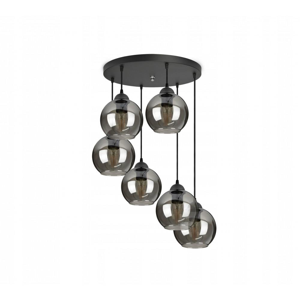 Підвісний світильник Moya 6 Smoky (PL-0003445 G/SMOKY) - фото 1 Підвісний світильник Moya 6 Smoky (PL-0003445 G/SMOKY) - фото 1