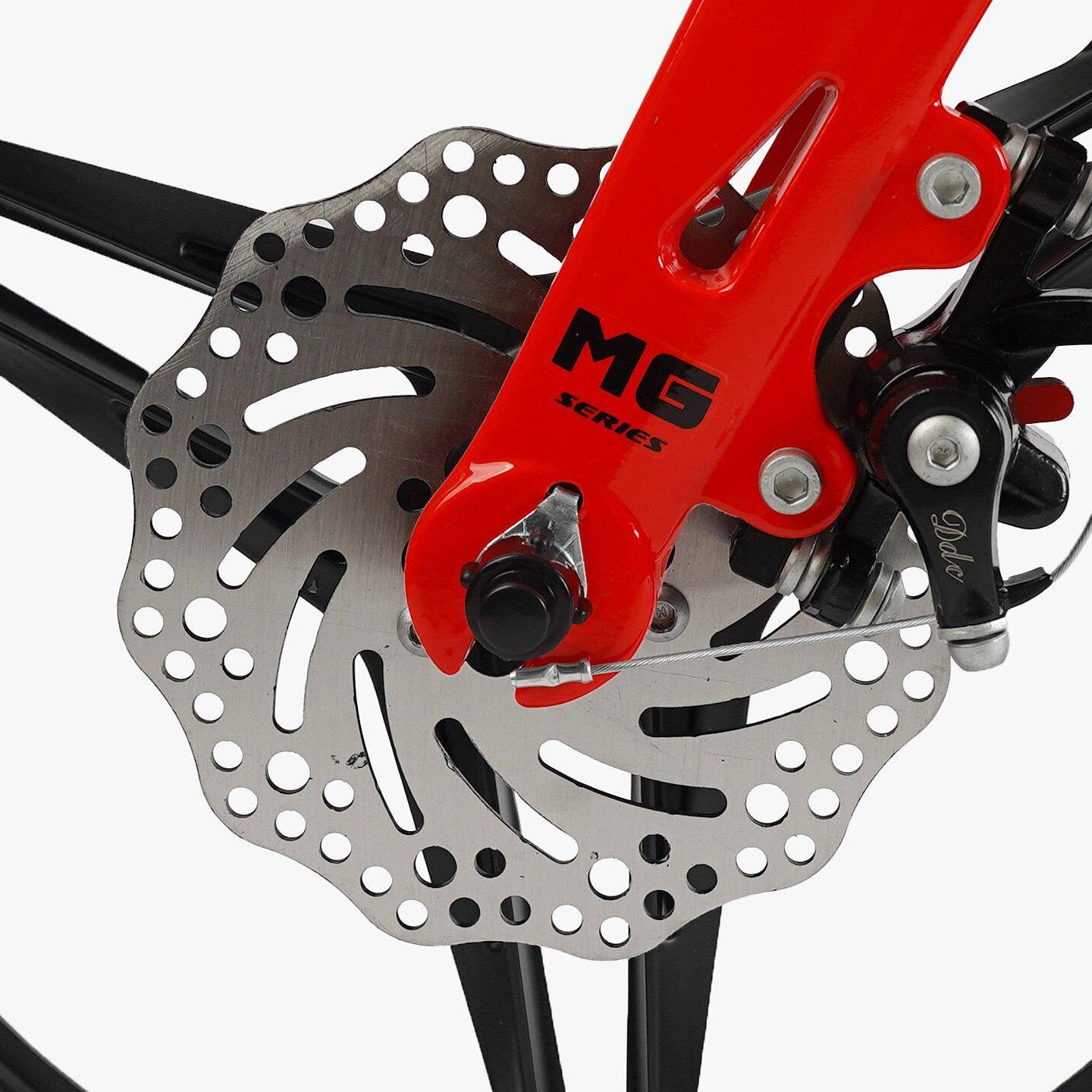 Велосипед двухколесный Corso Revolt 16" детский магниевый Черно-красный - фото 7 Велосипед двухколесный Corso Revolt 16" детский магниевый Черно-красный - фото 7