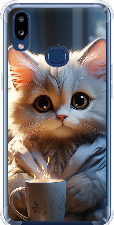 Чехол на Samsung Galaxy A10s A107F White cat (5646sp-1776-42517) Чехол на Samsung Galaxy A10s A107F White cat (5646sp-1776-42517)