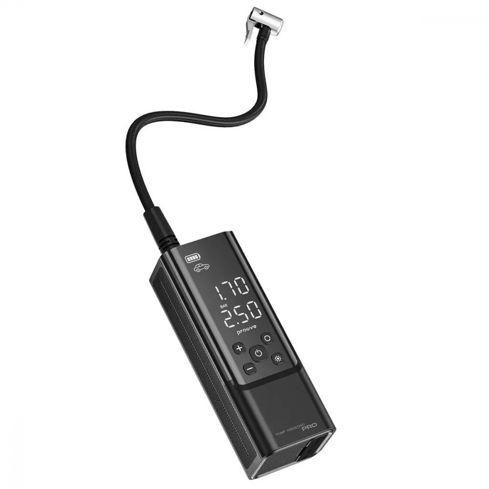 Насос портативний Proove PPAP80010901 7500 мАг Type-C LED-дисплей Black (621150) - фото 4 Насос портативний Proove PPAP80010901 7500 мАг Type-C LED-дисплей Black (621150) - фото 4