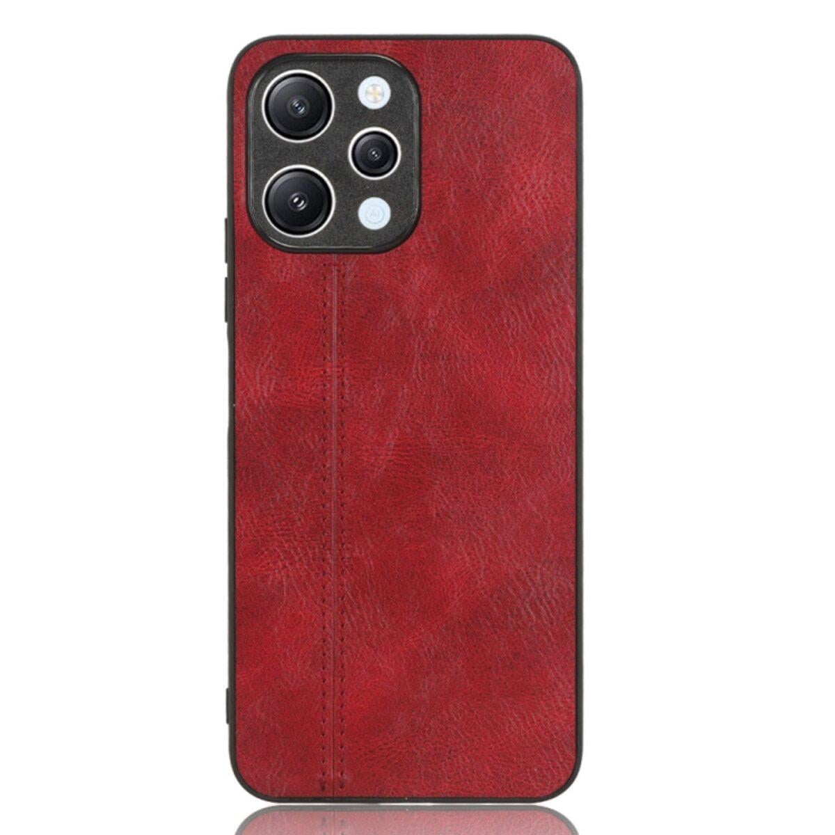 Протиударний чохол для Xiaomi Redmi 12 Cosmiс Leather Case Red