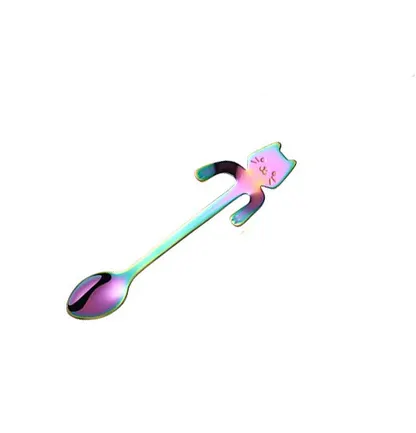 Чайная ложка с держателем на чашку в виде кота Разноцветный (13949100) - фото 9 Чайная ложка с держателем на чашку в виде кота Разноцветный (13949100) - фото 9