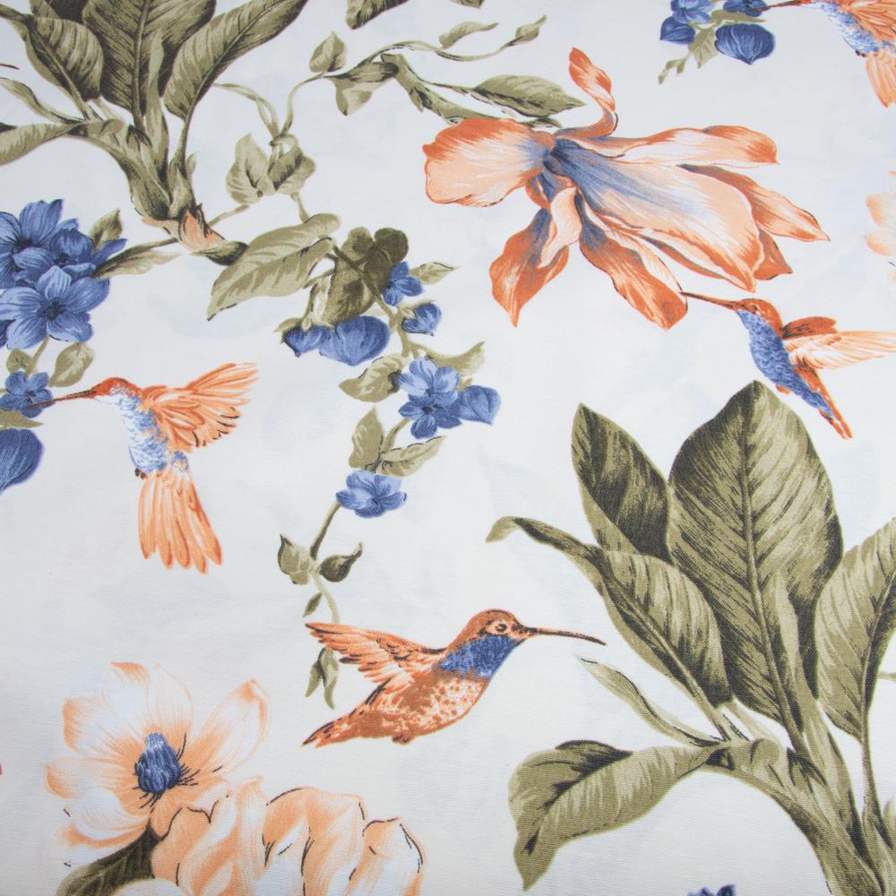 Тканина декоративна бавовна Колібрі V-59 з водовідштовхувальним просоченням Персик (25531)